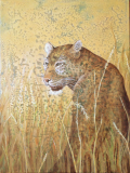LEOPAR / Tuval Üzerine Yağlıboya Akrilik,  120x90cm, 2013