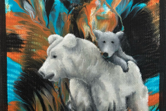 Tuval Üzeri Yağlıboya + Akrilik, 20x18cm, 2018