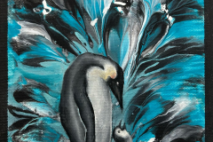 Tuval Üzeri Yağlıboya + Akrilik, 20x18cm, 2018