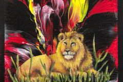 Tuval Üzeri Yağlıboya + Akrilik, 20x18cm, 2018