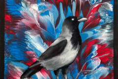 Tuval Üzeri Yağlıboya + Akrilik, 20x18cm, 2018