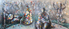 Tuval_Uzerine_Yagliboya_Akrilik, 125x270cm, 2008