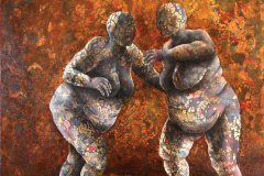 Tuval_Uzerine_Yagliboya_Akrilik, 135x135cm, 2008