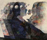Kamer Batıoğlu, Gölge Yaşamlar, 60x70cm, 02