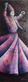 Tuval Üzerine Yağlı Boya + Akrilik, 170x60cm