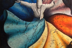 Tuval Üzerine Yağlı Boya + Akrilik, 170x150cm