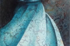 Tuval Üzerine Yağlı Boya + Akrilik, 170x60cm