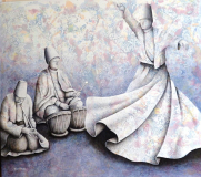 Tuval Üzerine Yağlı Boya + Akrilik, 150x170cm