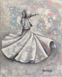 Tuval Üzerine Yağlı Boya + Akrilik, 60x50cm, 2017
