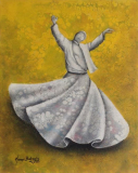 Tuval Üzerine Yağlı Boya + Akrilik, 60x50cm, 2017