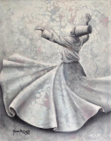 Tuval Üzerine Yağlı Boya + Akrilik, 60x50cm,2017