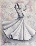 Tuval Üzerine Yağlı Boya + Akrilik, 60x50cm,2017