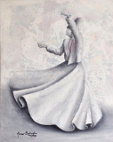 Tuval Üzerine Yağlı Boya + Akrilik, 60x50cm,2017