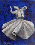 Tuval Üzerine Yağlı Boya + Akrilik, 60x50cm,2017