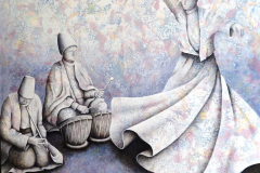 Tuval Üzerine Yağlı Boya + Akrilik, 150x170cm