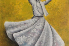 Tuval Üzerine Yağlı Boya + Akrilik, 60x50cm, 2017