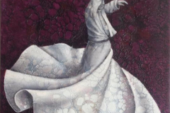 Tuval Üzerine Yağlı Boya + Akrilik, 60x50cm, 2017