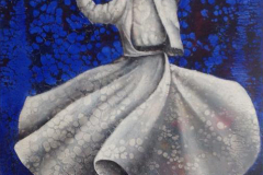 Tuval Üzerine Yağlı Boya + Akrilik, 60x50cm,2017