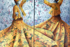 Tuval Üzerine Yağlı Boya + Akrilik, 170x150cm, 2013
