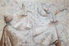 Tuval Üzerine Yağlı Boya + Akrilik, 120x220cm, 2013