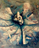 Tuval Üzerine Yağlı Boya + Akrilik, 170x150cm