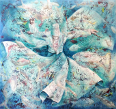 Tuval Üzerine Yağlı Boya + Akrilik, 170x150cm, 2013