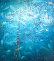 5. Eskişehir Üniversitesi Uluslararası  Sempozyum / Tuval Üzerine Yağlıboya Akrilik, 170x150cm, 2014