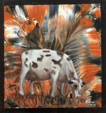 Tuval Üzeri Yağlıboya + Akrilik, 20x18cm, 2018