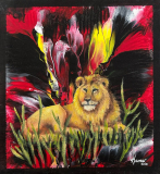 Tuval Üzeri Yağlıboya + Akrilik, 20x18cm, 2018